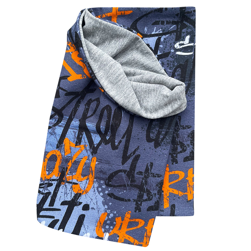 Wollhuhn Leichtes Lockeres Öko Jersey Halstuch, handgemachter Loop für Kinder, ideal für Übergangszeiten, locker sitzend, einfach an- und auszuziehen.