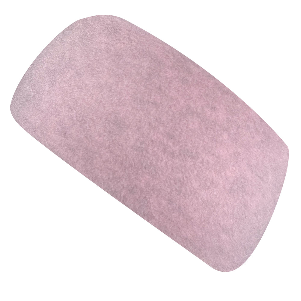 Wollhuhn Elastisches Öko Stirnband, zweilagig aus weichem Fleece, ideal für Herbst- und Wintertage, schützt Ohren vor Wind und Wetter, handgemacht in Deutschland.
