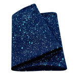 Wollhuhn Halstuch / Schlupfschal / Loop WARM, Innen Fleece, Galaxy Sprenkel Blau