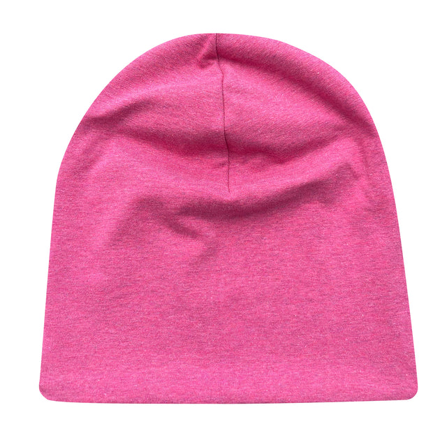 Wollhuhn Öko Long Beanie: Zweilagige, komfortable Wendemütze aus weichem Jersey, handgefertigt, ideal für Kinder, wächst mit und bietet ganzjährigen Schutz.