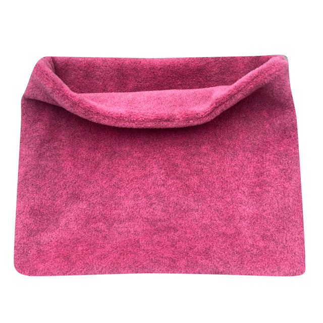 Wollhuhn WINTER Halstuch/Schlupfschal „Unser Wärmster“ aus doppellagigem Fleece, handgenäht, ideal für Kinder und Erwachsene, schützt zuverlässig vor Kälte.