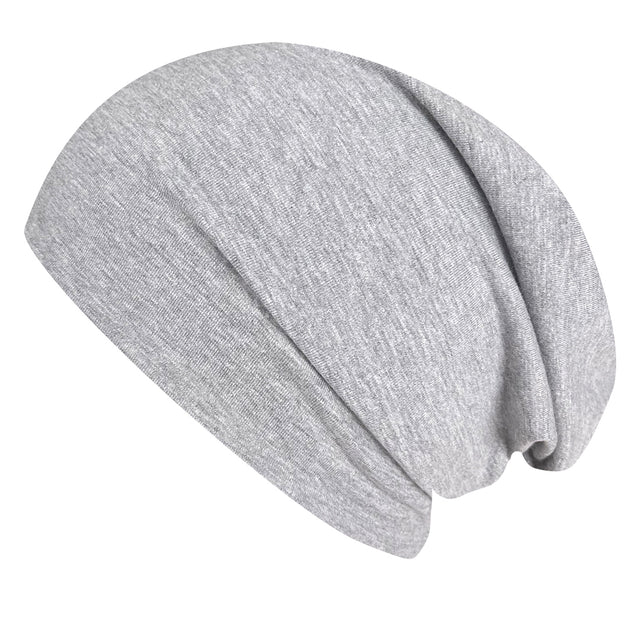 Wollhuhn Öko Long Beanie, zweilagig und wendbar, aus weichem Baumwolljersey. Handgefertigt, bequem und dehnbar, ideal für Kinder. Perfekt für ganzjähriges Tragen.